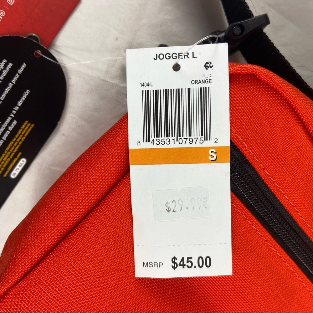 Manhattan Portage Jogger Large Orange Cordura Crossbody Bag Shoulder Strap NEW - Picture 13 of 16